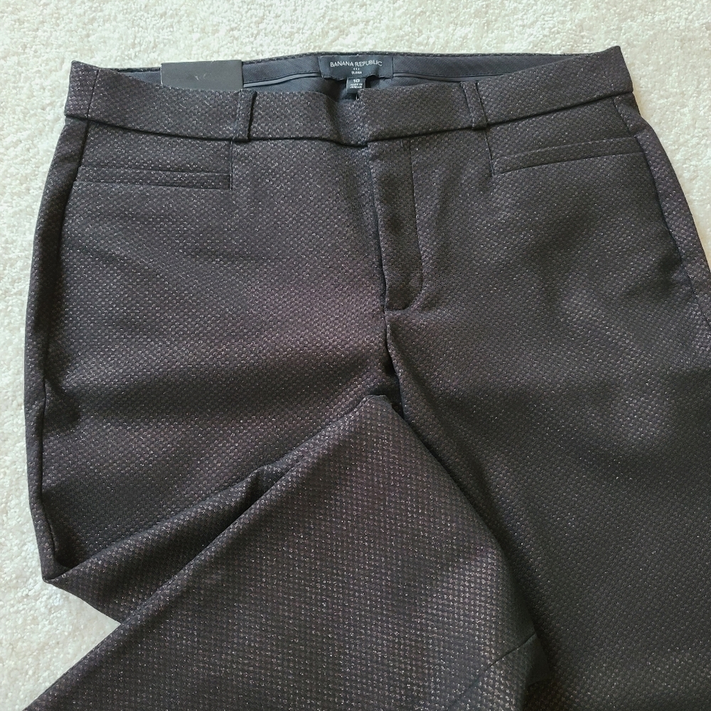 Banana Republic Sloan Metallic Pants